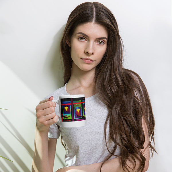 Western Saddle Mug - Jan Rickman