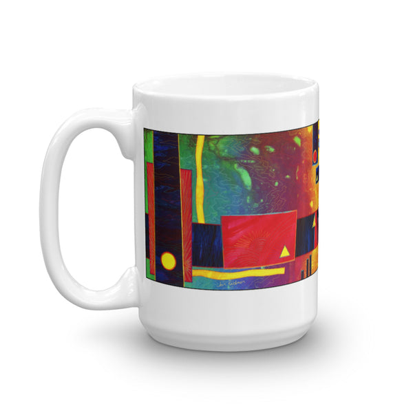 Autumn Abstract Mug - Jan Rickman