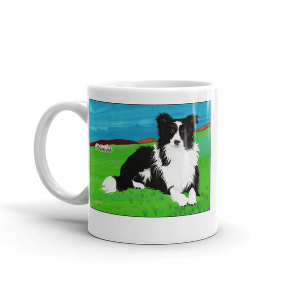 Border Collie Mug - Jan Rickman