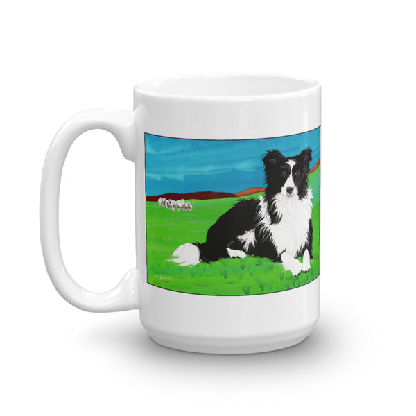 Border Collie Mug - Jan Rickman