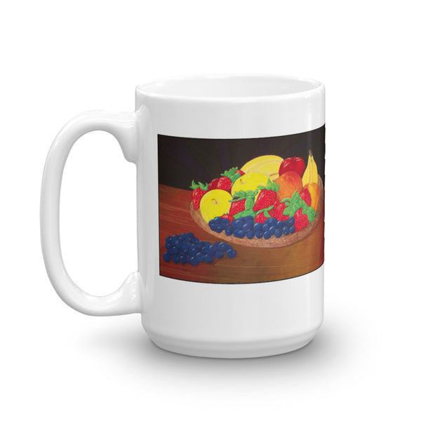 Fruit Basket Bounty Coffee Mug - Jan Rickman