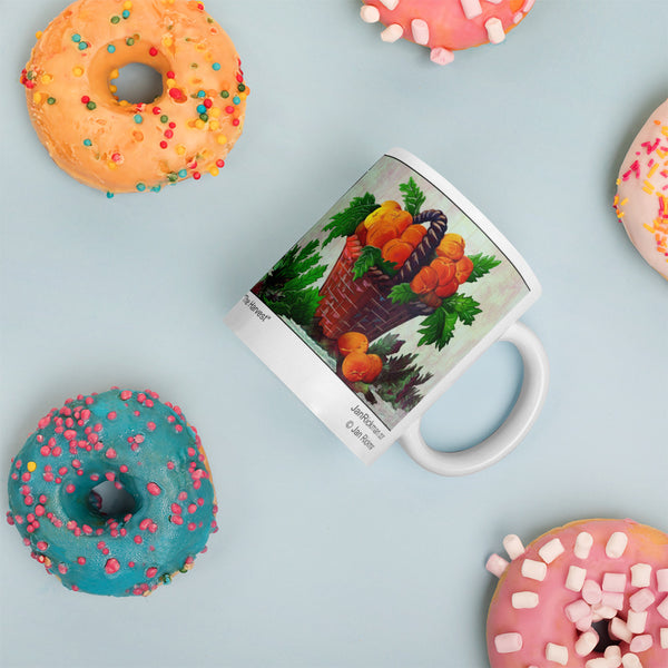 Peaches at Harvest Time Mug - Jan Rickman