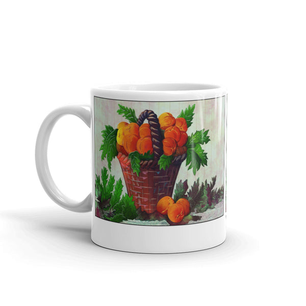 Peaches at Harvest Time Mug - Jan Rickman