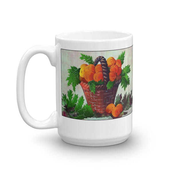 Peaches at Harvest Time Mug - Jan Rickman