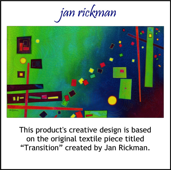 Abstract Design Premium Pillow - Jan Rickman