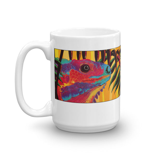 Lizard and Frog Design Mug - Jan Rickman