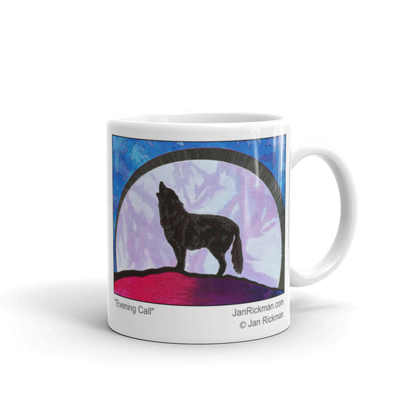 Howling Wolf Mug - Jan Rickman