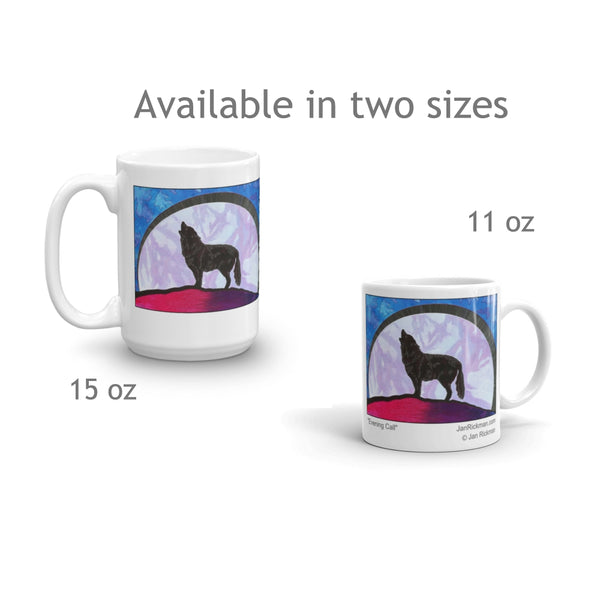 Howling Wolf Mug - Jan Rickman