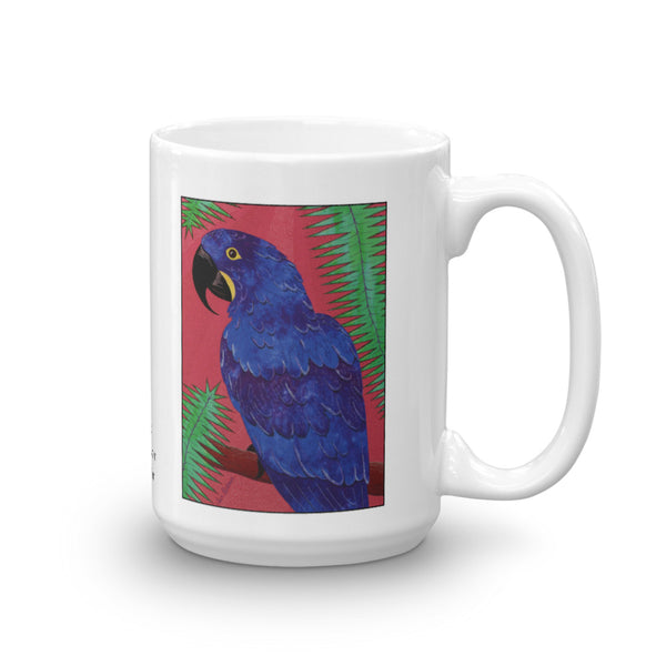 Hyacinth Macaw Coffee Mug - Jan Rickman