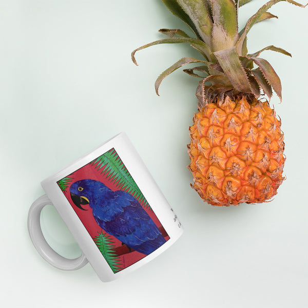 Hyacinth Macaw Coffee Mug - Jan Rickman