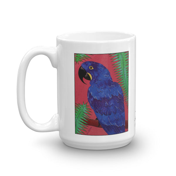 Hyacinth Macaw Coffee Mug - Jan Rickman