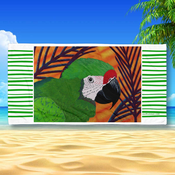 Military Macaw Parrot at your Service - Jan Rickman
