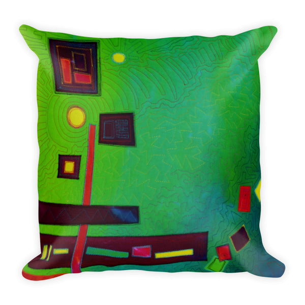 Abstract Design Premium Pillow - Jan Rickman