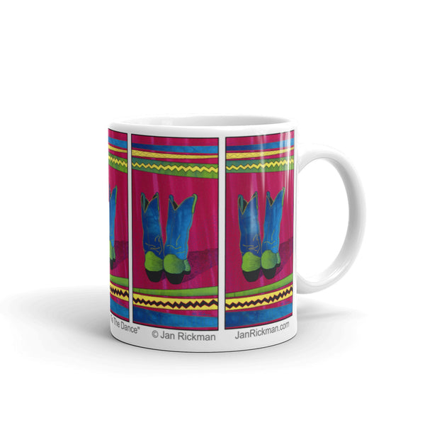 Cowboy Boot Artistic Mug - Jan Rickman