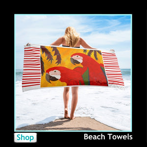 Colorful Beach Towels from Jan Rickman