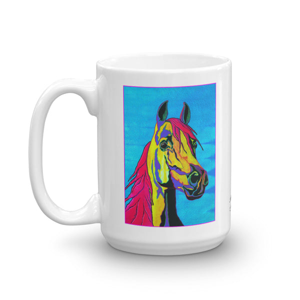 Colorful Stallion Mug - Jan Rickman