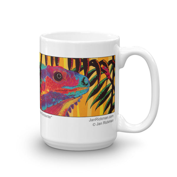 Lizard and Frog Design Mug - Jan Rickman