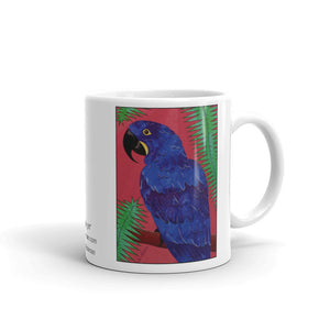 Hyacinth Macaw Coffee Mug - Jan Rickman