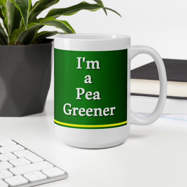 Official Pea Green Saturday Night Mug - Jan Rickman