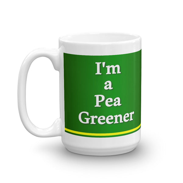 Official Pea Green Saturday Night Mug - Jan Rickman